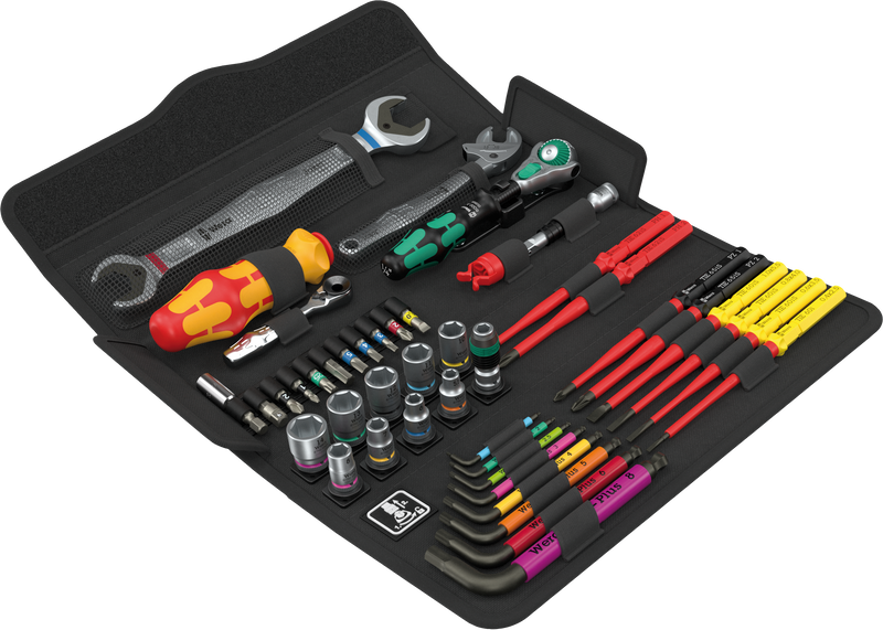 Wera Kraftform Kompakt W11 Maintenance Kit, 45pcs, 05340006001