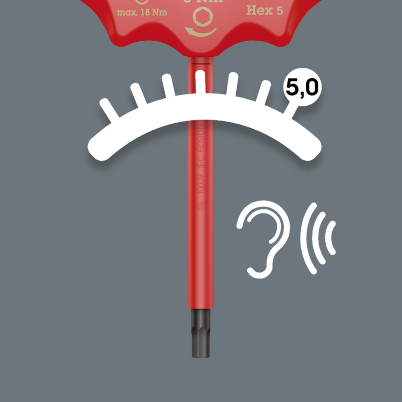 Wera - 400 i VDE Hex Insulated torque-indicator