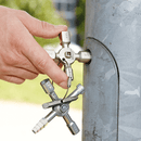 KNIPEX 00 11 01 TwinKeyÂ®, for all standard cabinets and shut-off systems