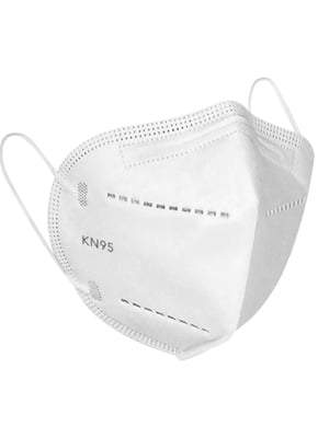 Single KN95/FFP2 5-Layer Respirator Protective Face Mask, CE certified