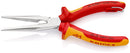 KNIPEX 26 16 200 T Snipe Nose Side Cutting Pliers, (Stork Beak Pliers)