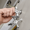 KNIPEX 00 11 01 TwinKeyÂ®, for all standard cabinets and shut-off systems