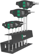 Wera 454/7 HF Set 2 Screwdriver set T-handle Hex-Plus screwdrivers with holding function, 7 pieces