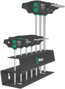 Wera 467/7 TORXÂ® HF Set 2 Screwdriver set T-handle TORXÂ® screwdrivers with holding function, 7 pieces