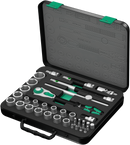 8100 SC 2 Zyklop Speed Ratchet Set, 1/2" drive, metric