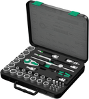 8100 SC 4 Zyklop Speed Ratchet Set, 1/2" drive, imperial