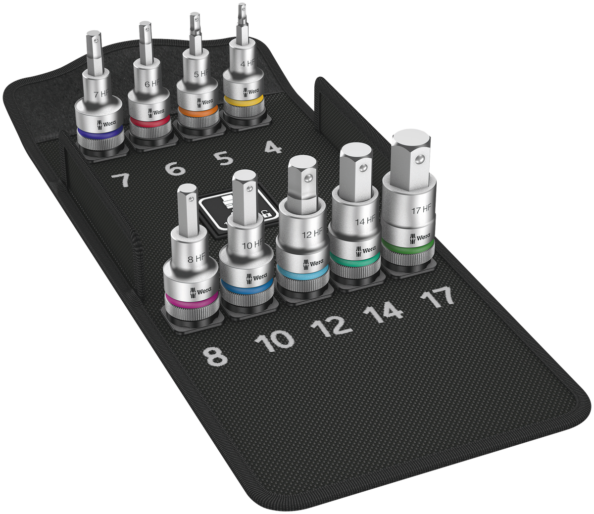 Wera(ヴェラ) 8740 C HF 1/2 ヘックス6点セット 004210