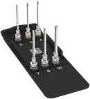 8740 C HF 2 Zyklop bit socket set with 1/2" drive, with holding function