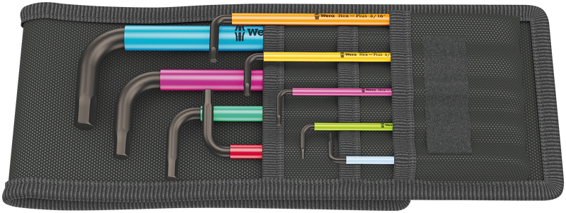 950/9 Hex-Plus Multicolour Imperial 1 L-key set, Imperial, BlackLaser