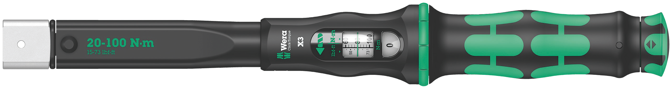 Click-Torque X 3 torque wrench for insert tools