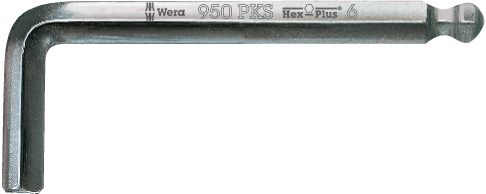 950 PKS L-key, metric, chrome-plated
