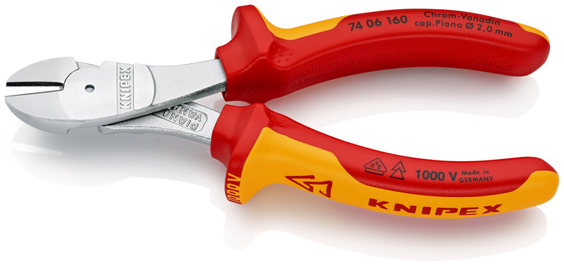 KNIPEX 74 06 160 High Leverage Diagonal Cutters