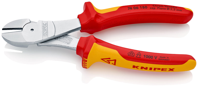KNIPEX 74 06 180 High Leverage Diagonal Cutters