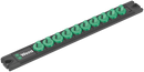 Wera 9600 Magnetic socket rail, 1/4", empty, 30 x 270 mm