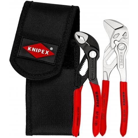 Knipex 00 20 72 V01 Mini pliers set In belt tool pouch