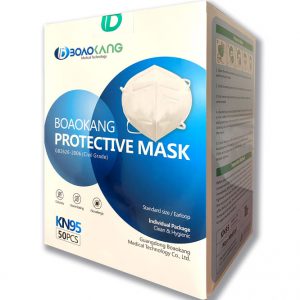 Box of 40 KN95/FFP2 5-Layer Respirator Protective Face Mask, CE certified