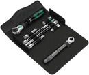 Wera Kraftform Kompak  Zyklop MS1 Metal/Speed 1/4 Ratchet Set - Silver