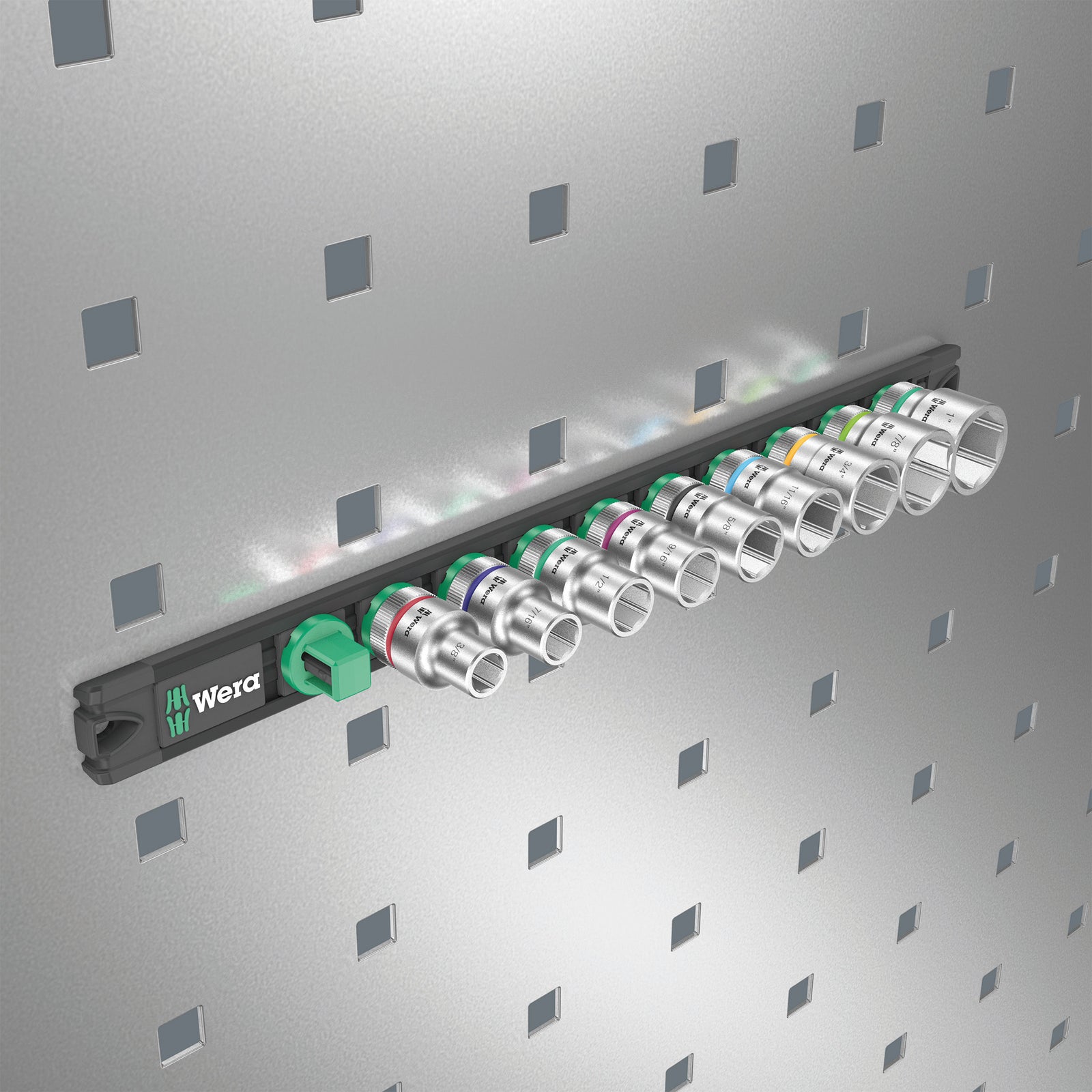 Wera Zyklop Magnetic Socket Rail C Deep 1 Set 1/2